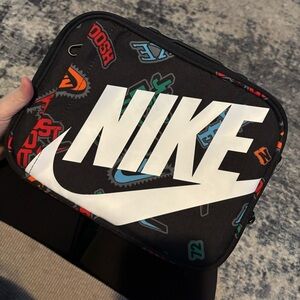Nike Black Graphic lunchbox nwt